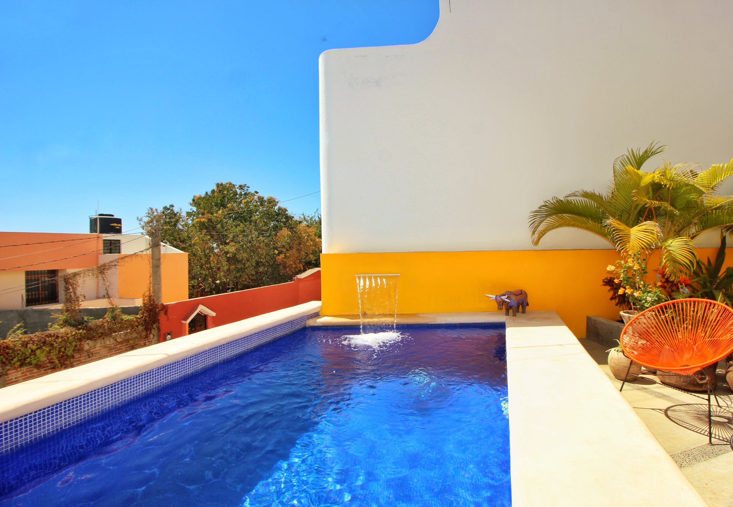 Casa Cascada pool in Mazatlan