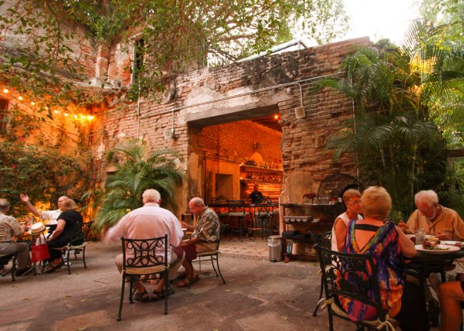 El Prescidio restaurant, Mazatlan.