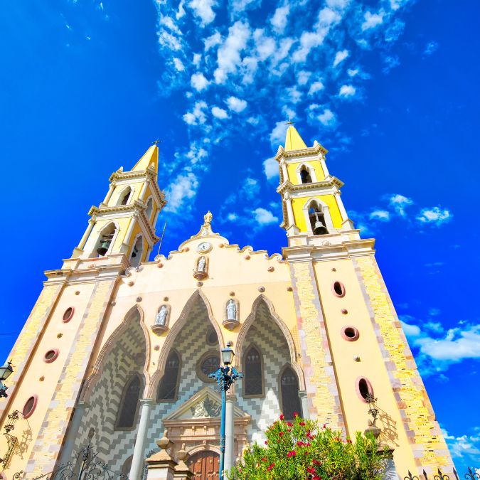 Exterior of the Mazatlan Cathedral